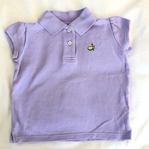 Masters Puff Sleeve Polo Shirt | 3T